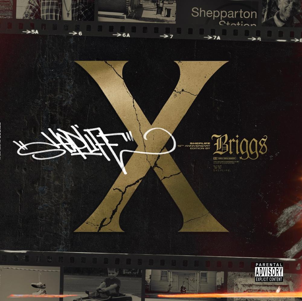 Briggs – Sheplife (2LP 10th Anniv. Ltd. Eco Black Vinyl Record) front