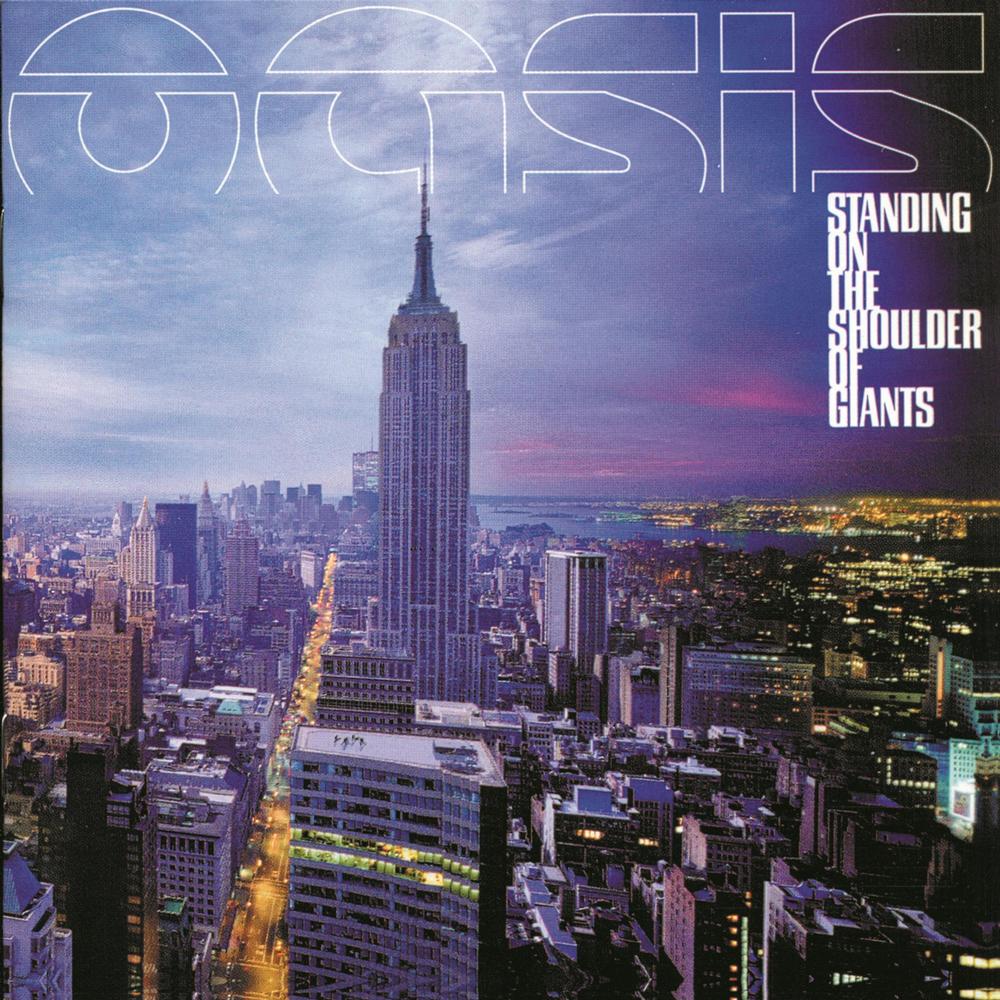 Oasis – Standing On The Shoulder Of Giants (Limited Edition 25th Anniversary Silver Vinyl LP) cover