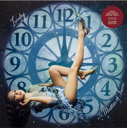 Laufey - A Matter of Time (Autumn Edition Rouge Colored Vinyl Record) front
