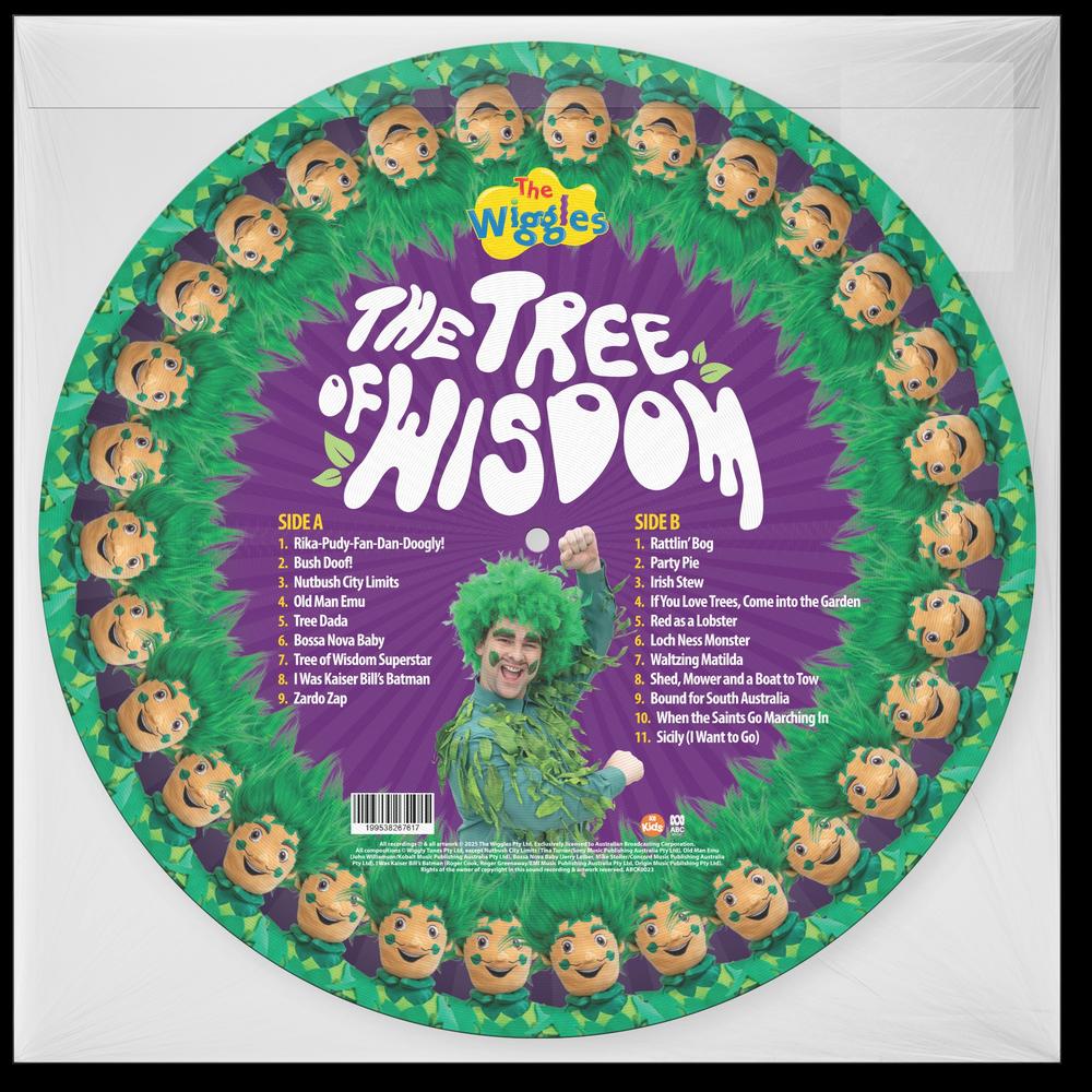 The Wiggles – The Tree of Wisdom (Limited Edition Picture Disc Vinyl LP) rear