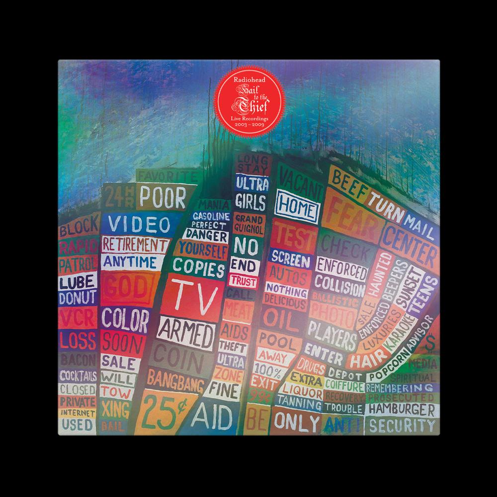 Radiohead – Hail To The Thief Live Recordings 2003-2009 (Limited Edition Red Vinyl LP) cover