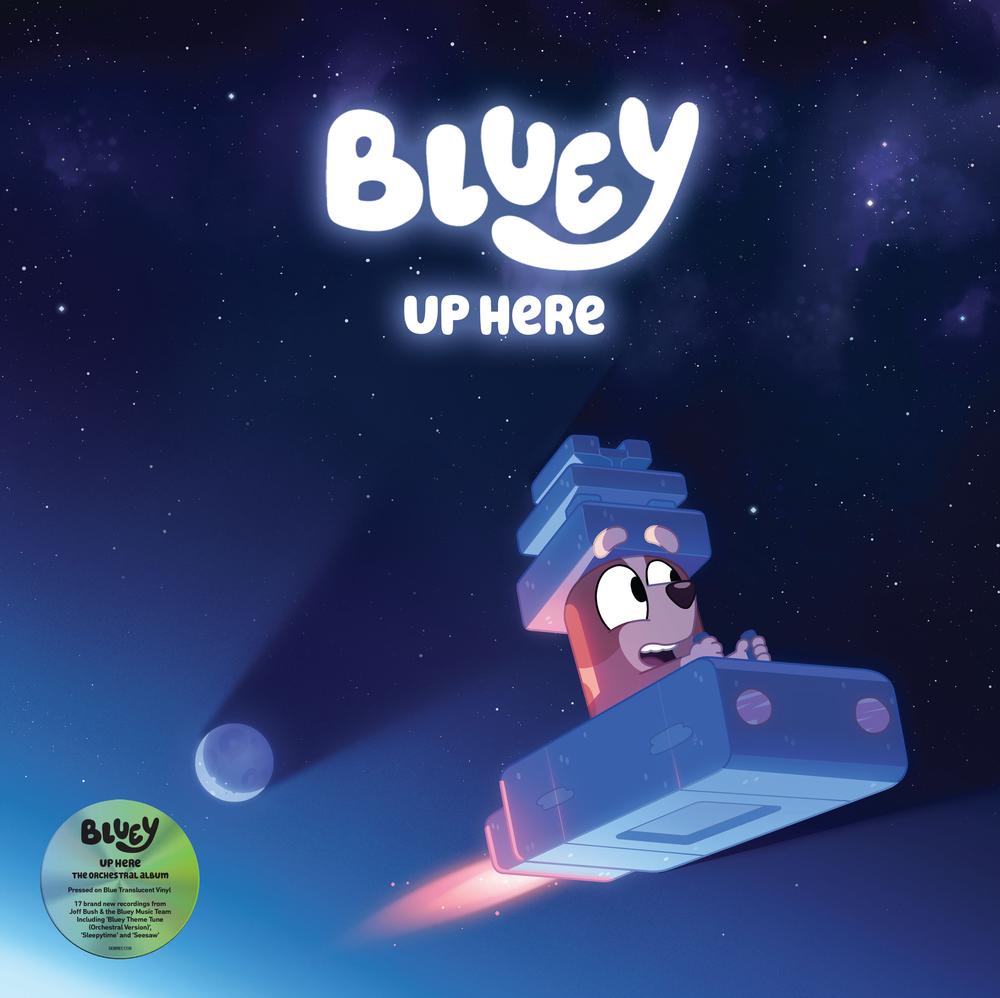 Bluey - Up Here (Translucent Blue Vinyl LP) cover