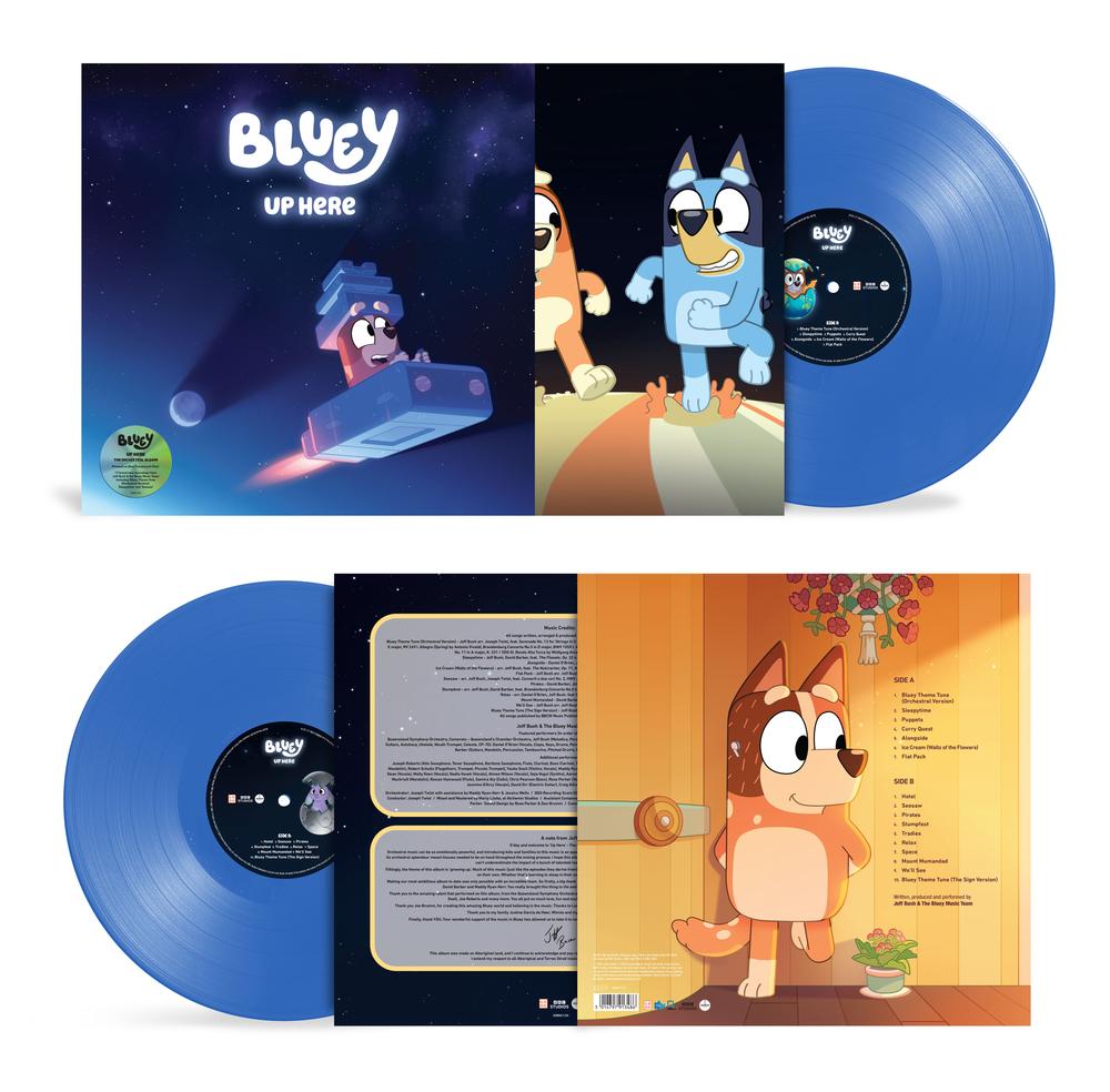 Bluey - Up Here (Translucent Blue Vinyl LP)
