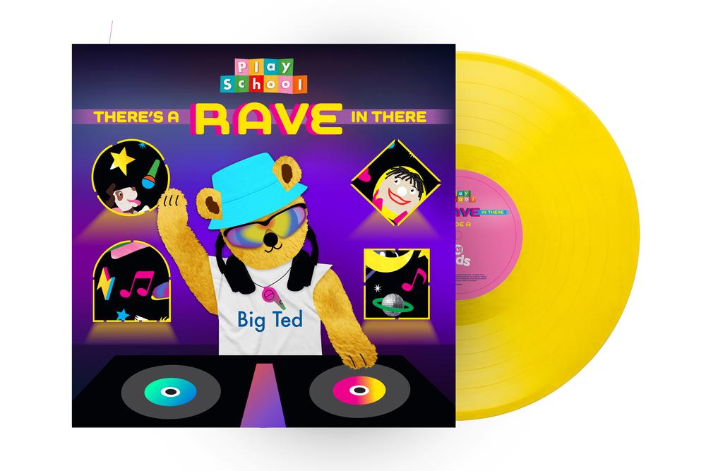 Play School – There's A Rave In There (Yellow Vinyl LP)