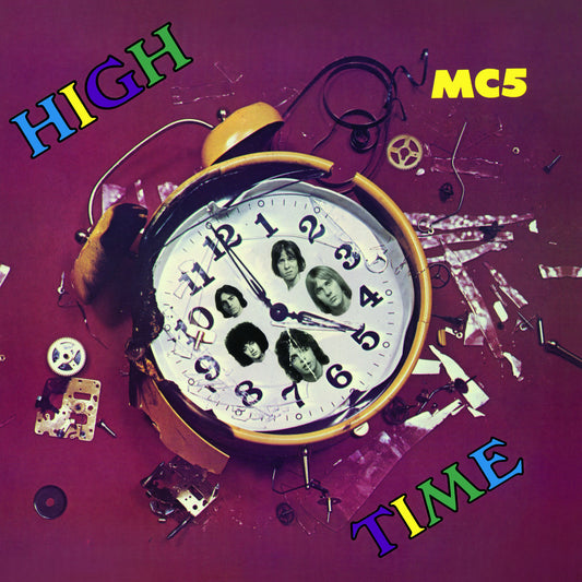 MC5 - High Time (LP) (Yellow & Clear Splatter Vinyl Record, ROCKtober 2023, limited) front