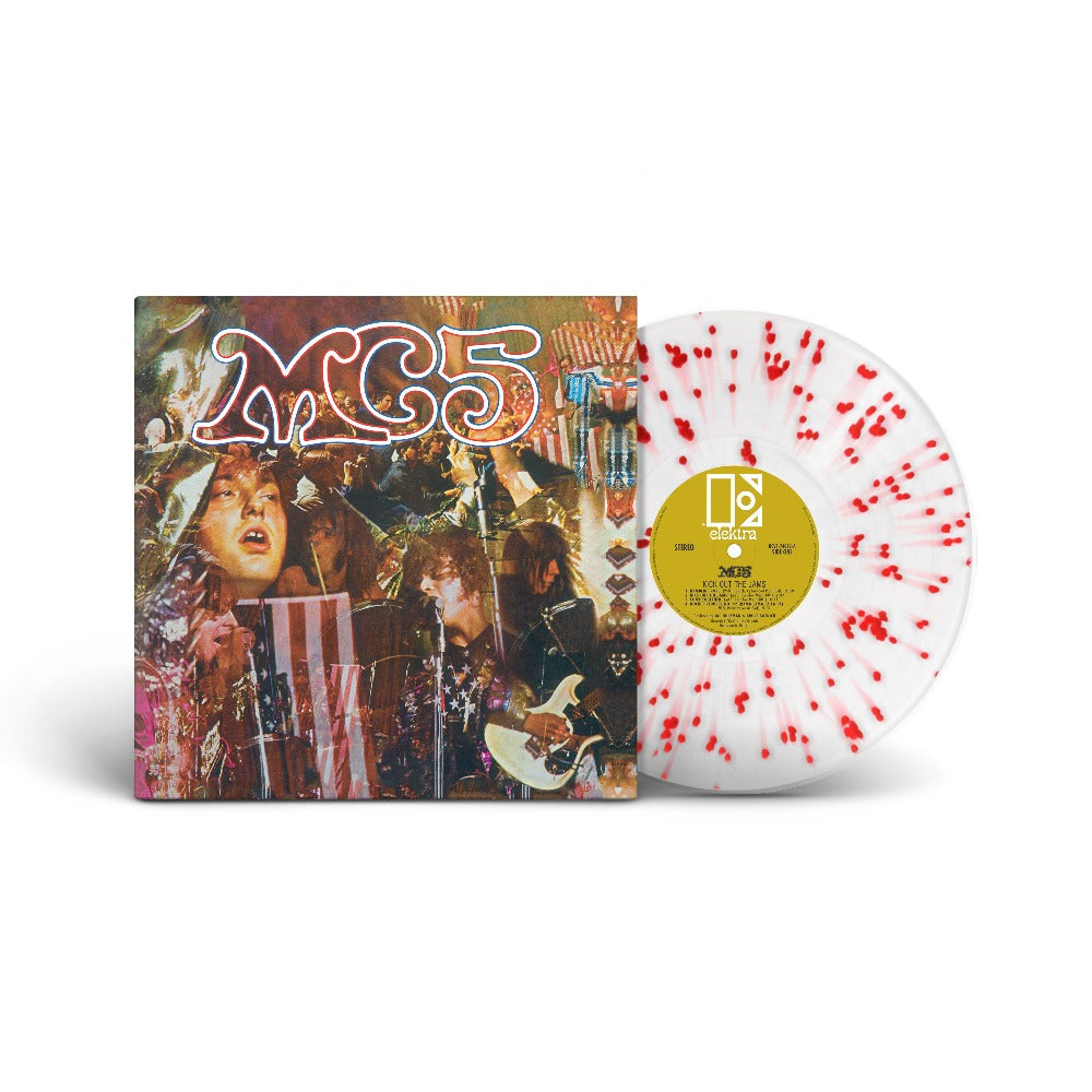 MC5 - Kick Out The Jams (ROCKTOBER) (Ultra Clear / Red Splatter Vinyl Record) vinyl