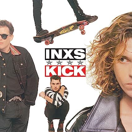 INXS - Kick (LP) (Clear/White Colored Vinyl Record)