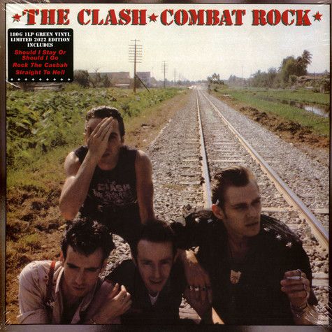 The Clash – Combat Rock (LP Ltd. 180g Remastered Green Vinyl) cover