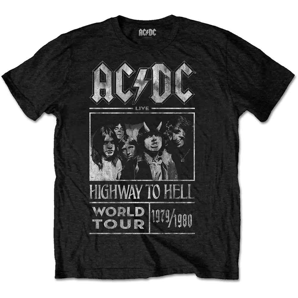 AC/DC - Highway to Hell World Tour 1979/1980 T-Shirt (Black)