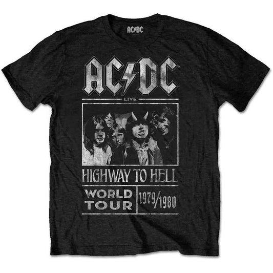 AC/DC - Highway to Hell World Tour 1979/1980 T-Shirt (Black)