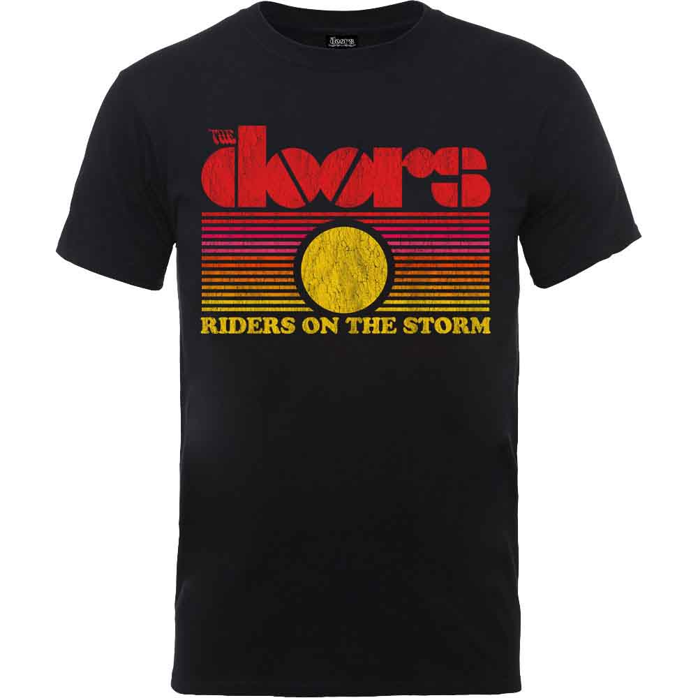 The Doors - Riders on the Storm Sunset T-Shirt (Black)