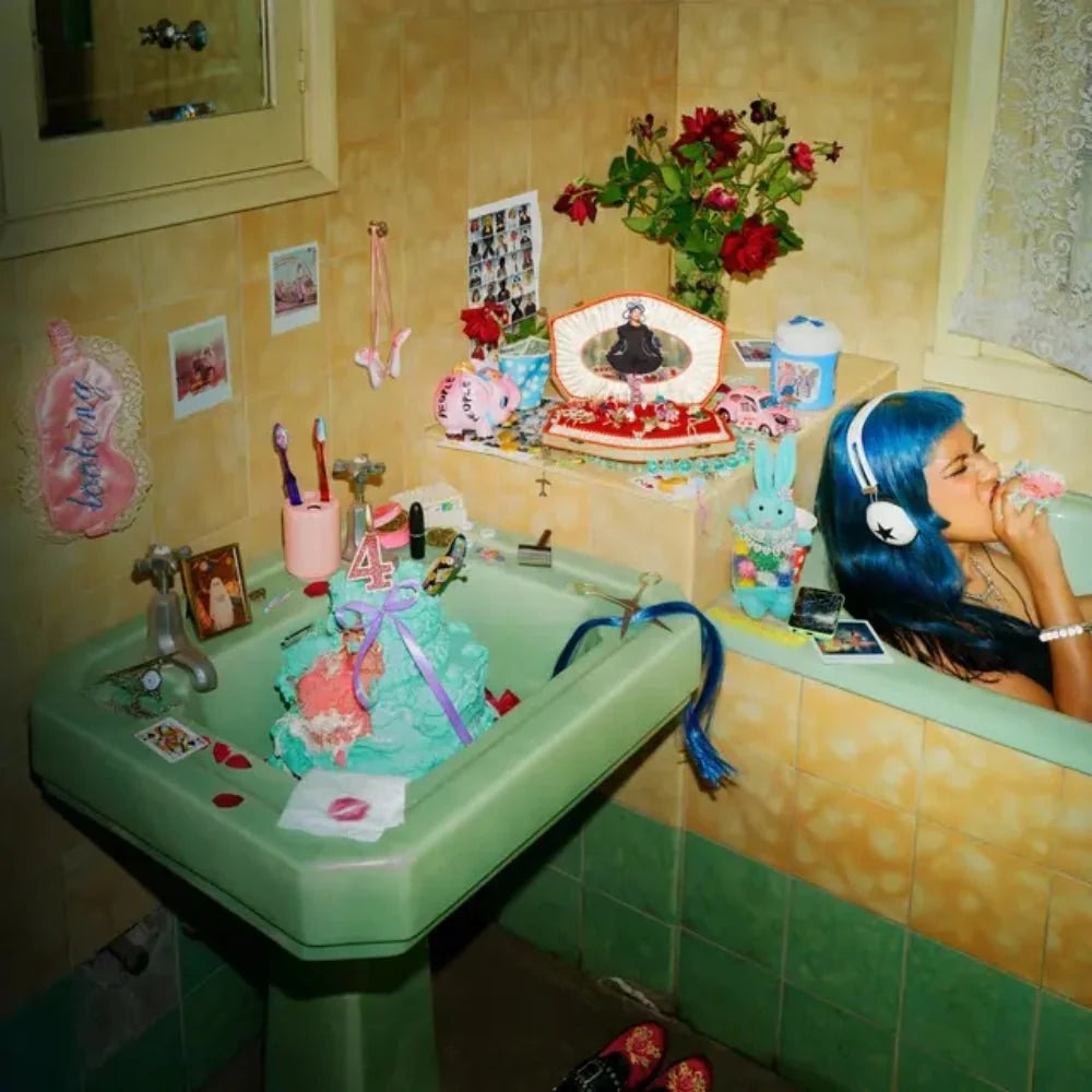 Ecca Vandal – Looking For People To Unfollow (Limited Edition Blue Icing Vinyl LP) cover