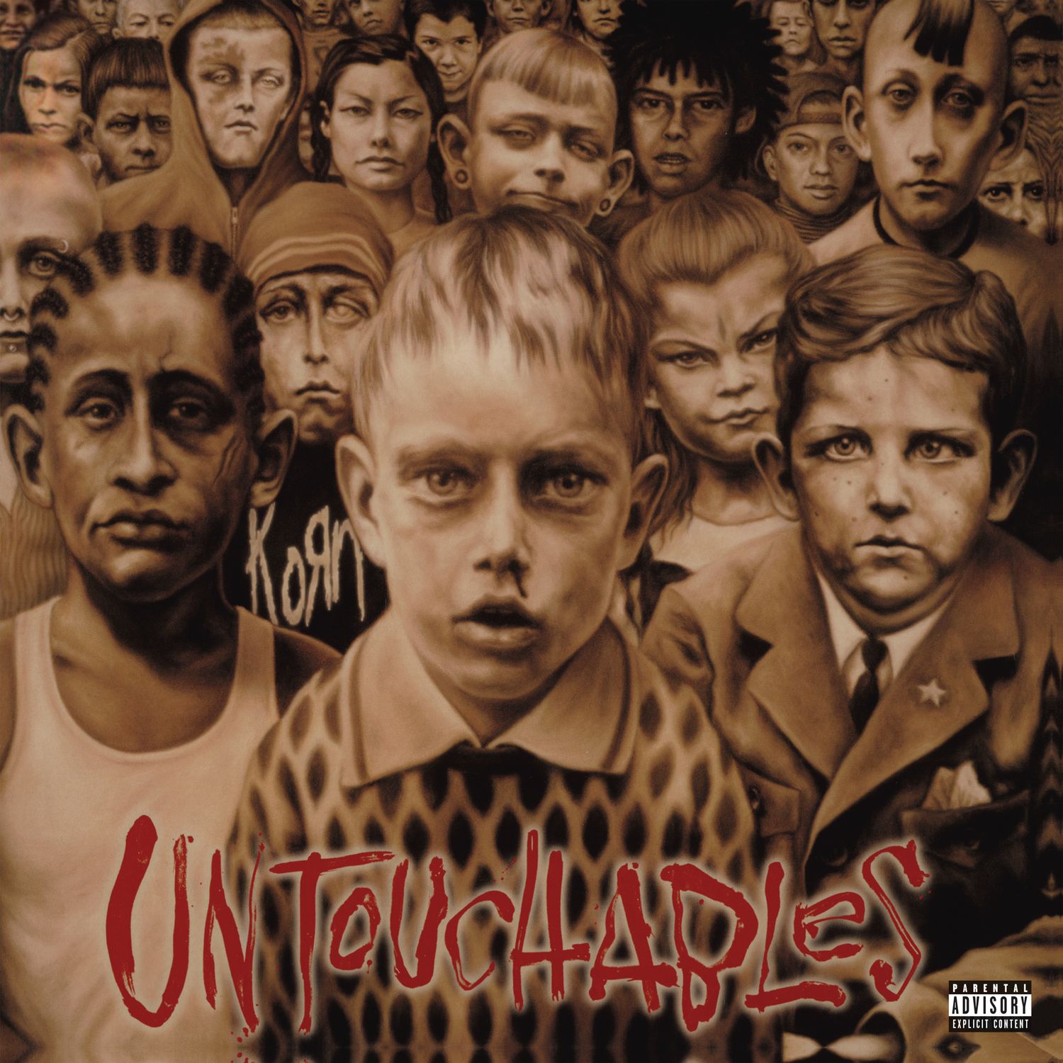 Korn – Untouchables (2LP 140g Vinyl Record) front