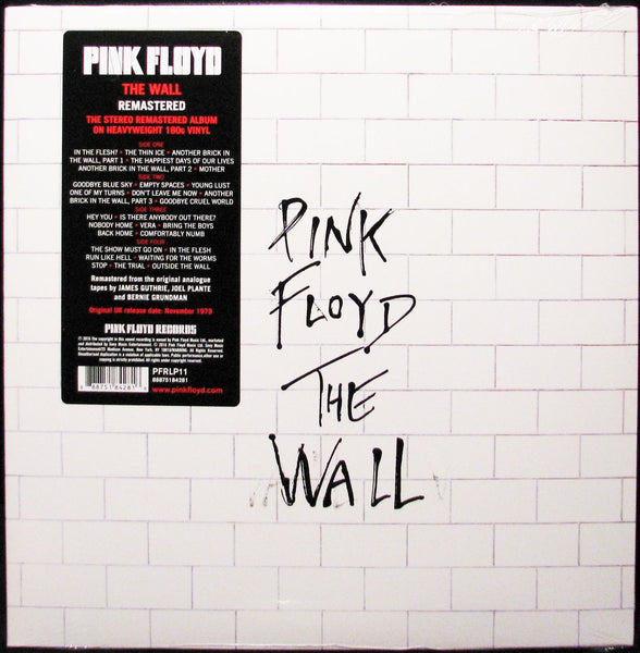PINK FLOYD/THE Wall (2枚組/180グラム重量盤レコード) Pink Floyd – The Wall (180g Remastered 2LP) | Heathen Records