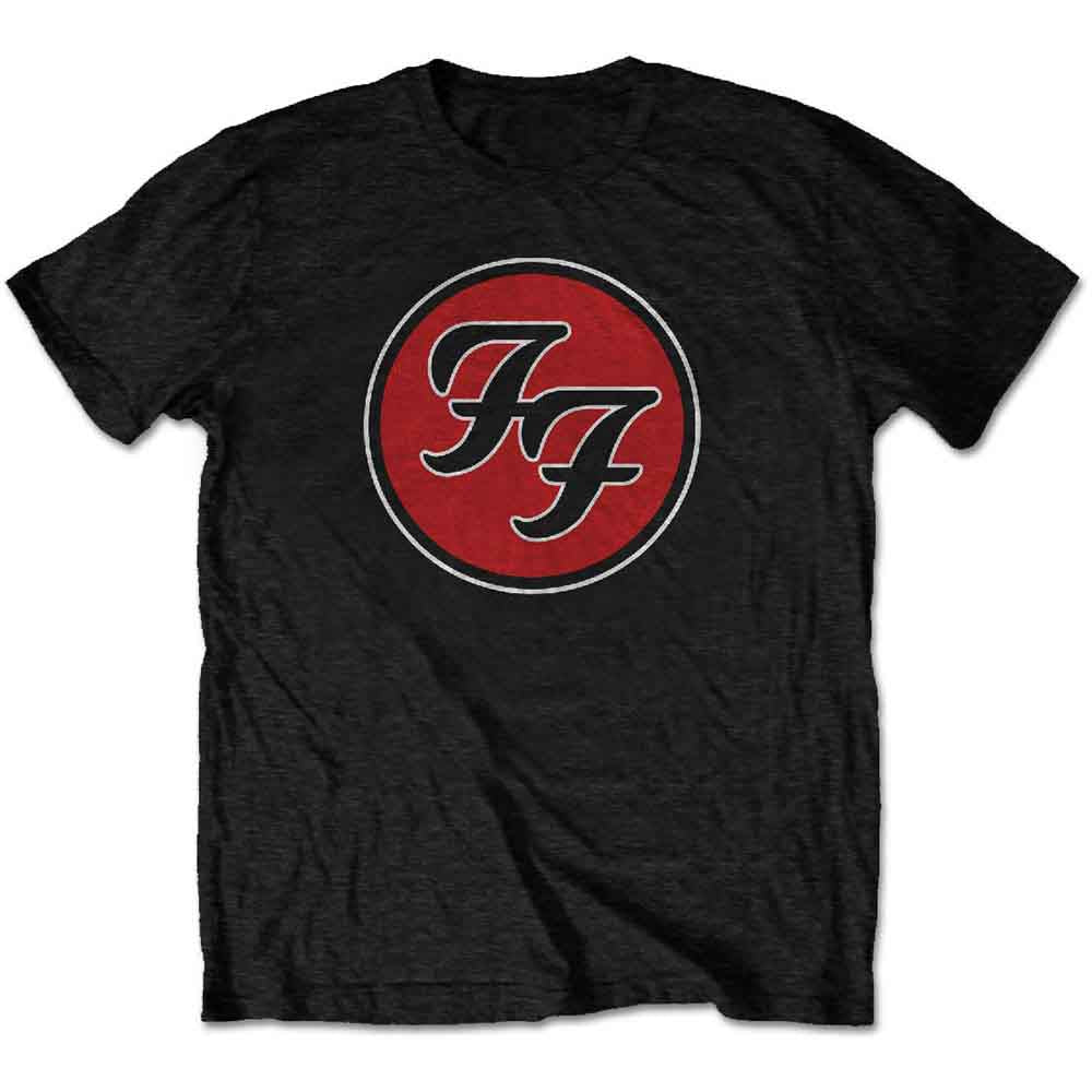 Foo Fighters - Vintage Logo T-Shirt (Black)