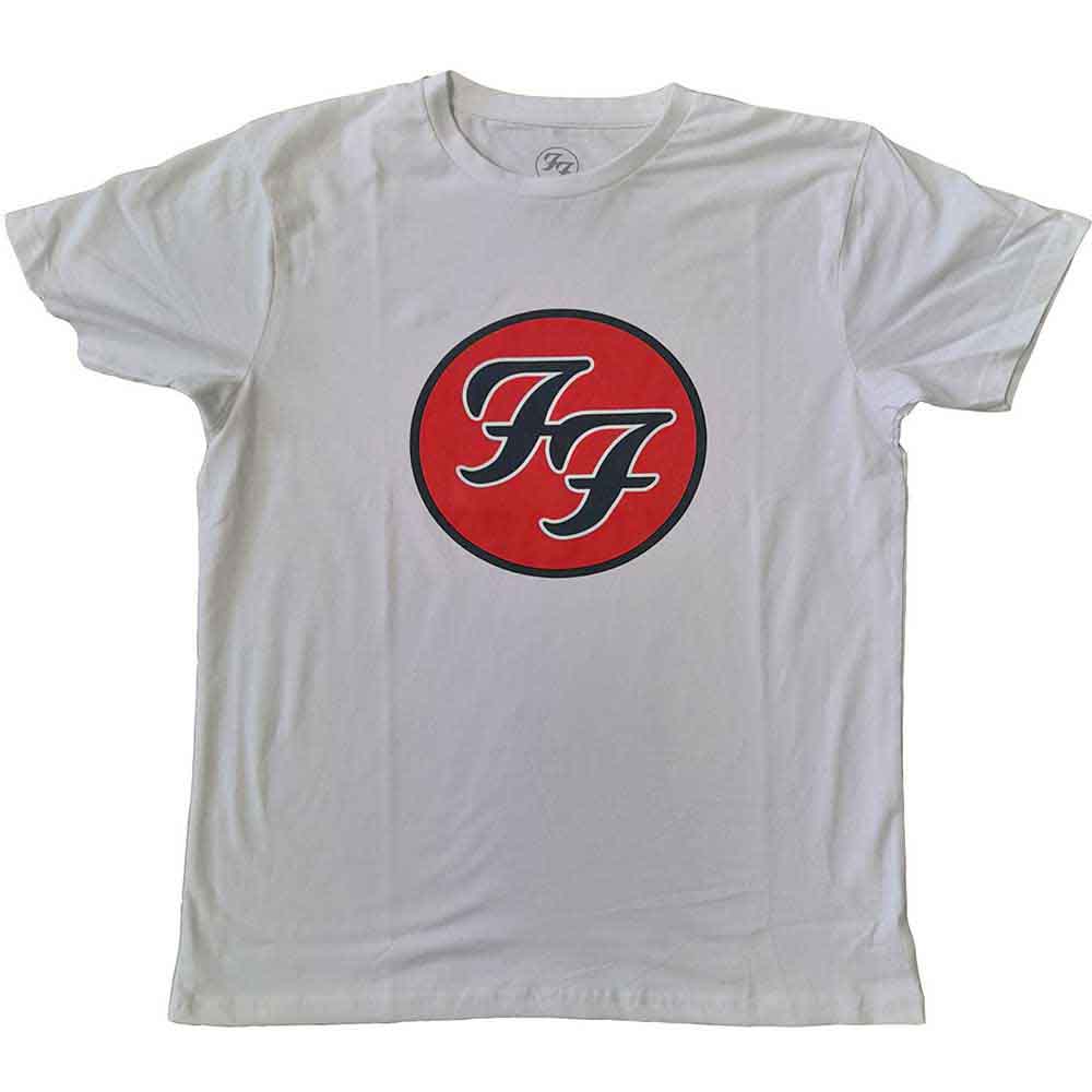 Foo Fighters - FF Logo T-Shirt (White)