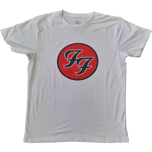 Foo Fighters - FF Logo T-Shirt (White)