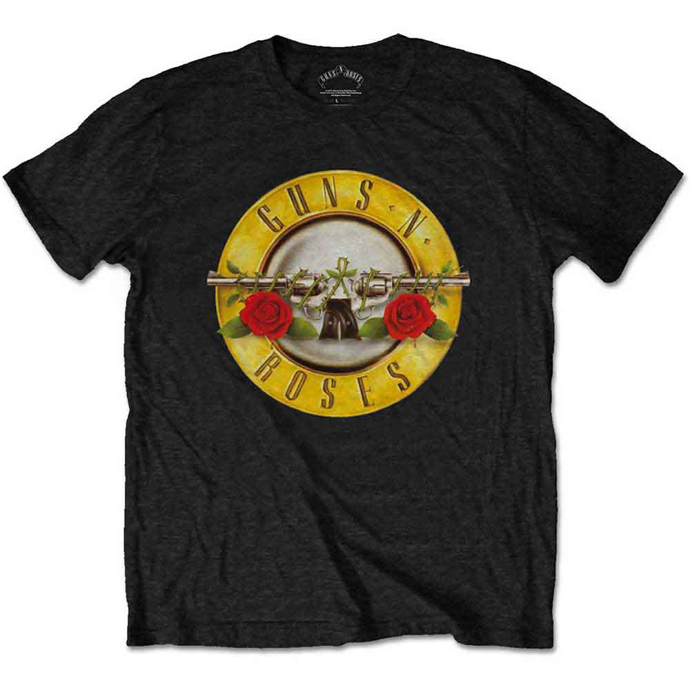 Guns N' Roses - Classic Logo T-Shirt (Black)