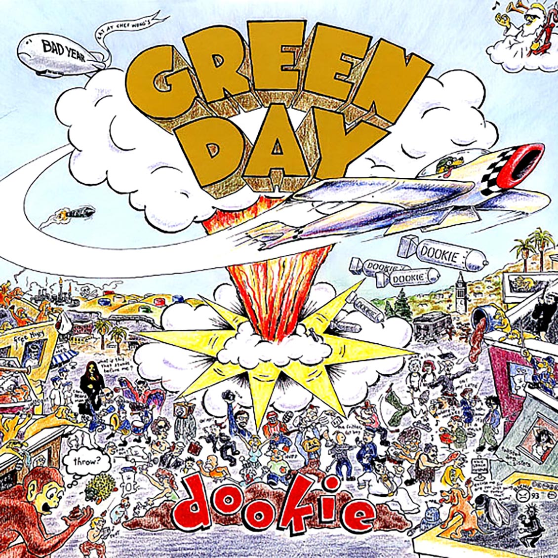 Green Day - Dookie (Reprise) Vinyl Record front