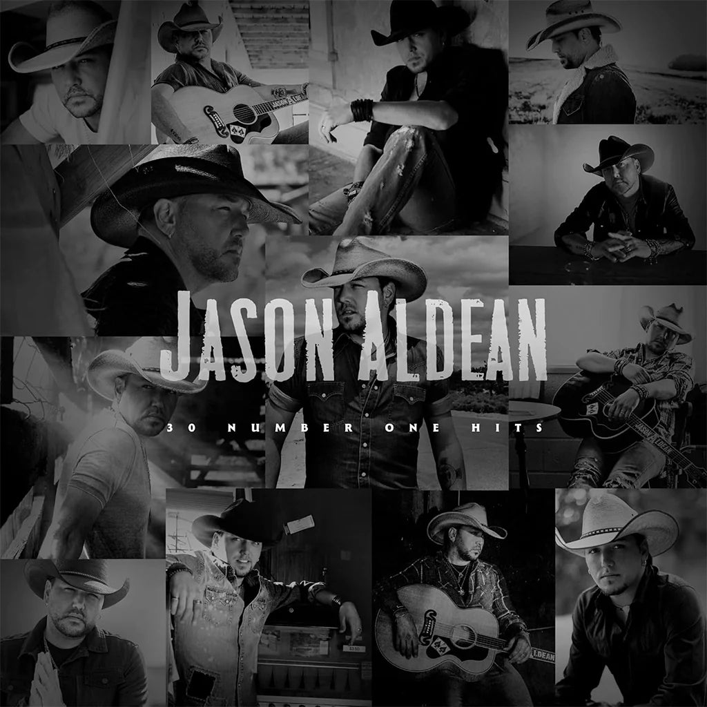 Jason Aldean – 30 Number One Hits (Coke Bottle Clear Vinyl 3LP) cover