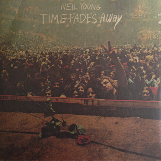 Neil Young - Time Fades Away (LP) (Clear Vinyl Record, 50th Anniversary, Ltd.) front