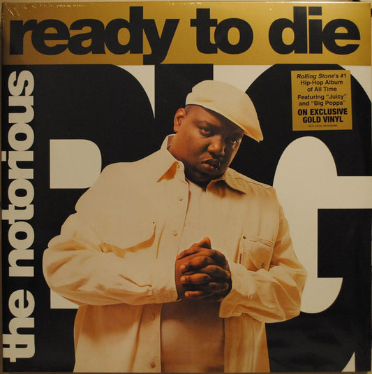 The Notorious BIG - Ready To Die (Ltd. Gold Vinyl Record) (2LP) front