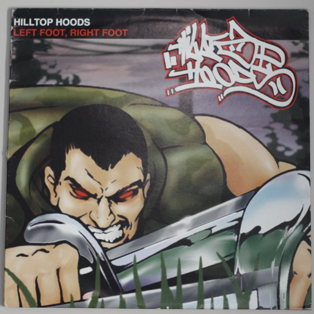 Hilltop Hoods - Left foot, Right Foot (First Pressing) Vinyl Record front