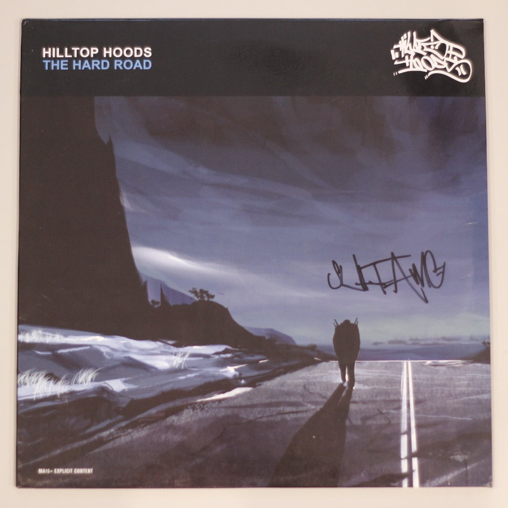 Hilltop Hoods – The Hard Road (Signed First Pressing 2006) Vinyl Record front