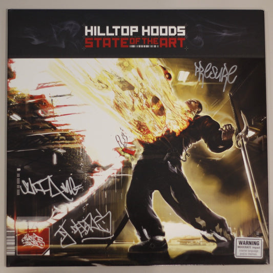 Hilltop Hoods – State Of The Art (Signed First Pressing 2009) Vinyl Record front