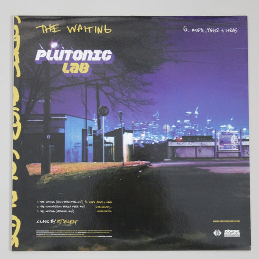 Plutonic Lab – The Waiting / Midnight On Pluto (First Pressing) Vinyl Record cover