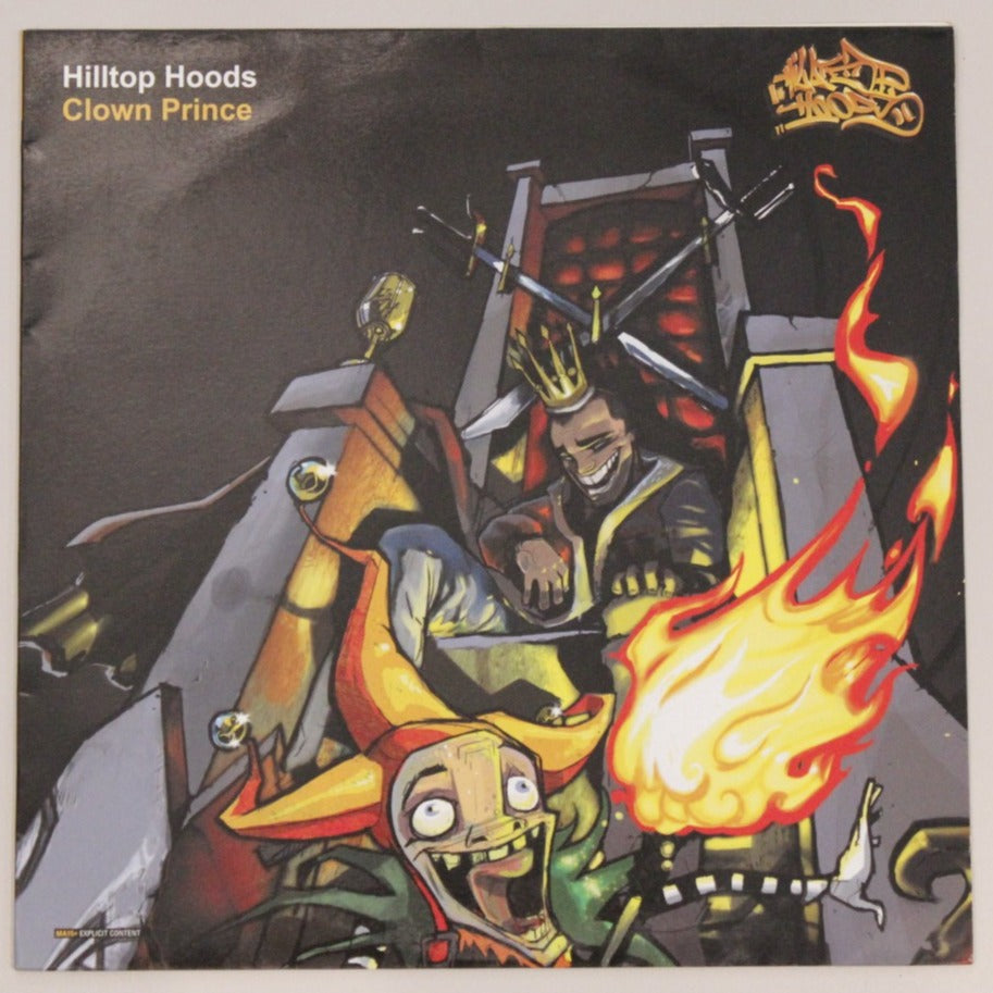 Hilltop Hoods – Clown Prince (First Pressing 2006) Vinyl Record front