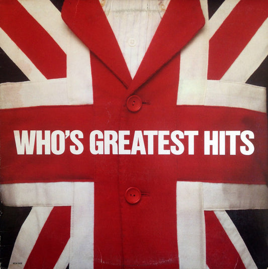 Who, The - Greatest Hits (LP) (Opaque Red Vinyl Record, Ltd.) front