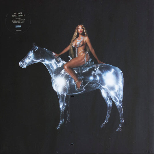 Beyonce - Renaissance (2LP) (180g, printed jackets with printed inner sleeves, 36 page booklet, folded collectable 24x36 1 of 3 randomized poster, hard slipcase) Vinyl Record front