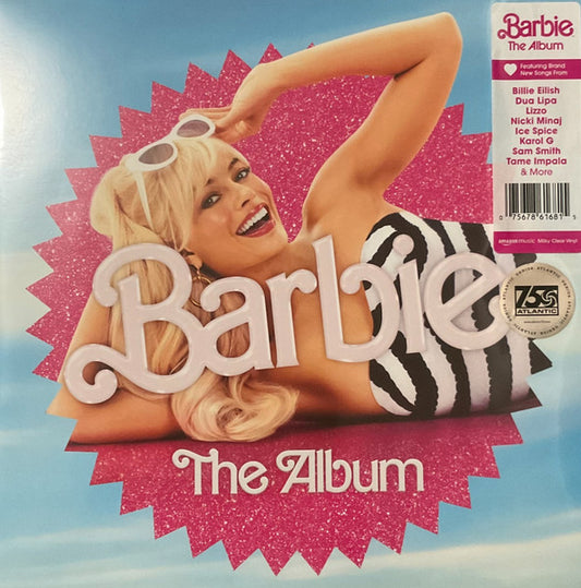 Various Artists - Barbie The Album (LP) (Milk & Clear Vinyl Record, poster) front