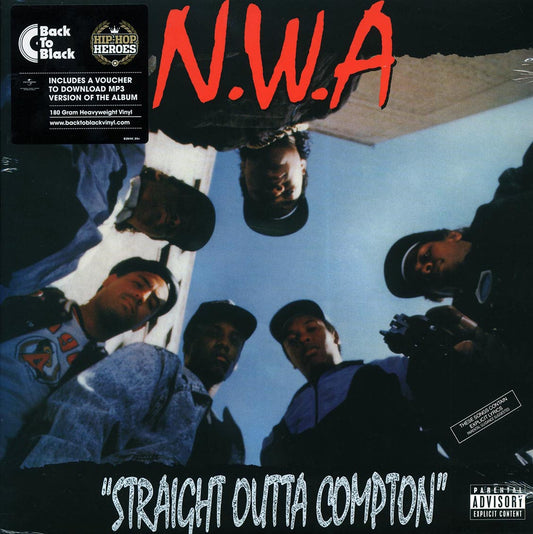 NWA - Straight Outta Compton (Ruthless/Priority) (incl. mp3) (180g) Vinyl Record cover