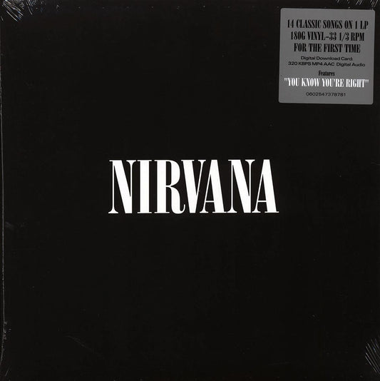 Nirvana - Nirvana Vinyl Record front