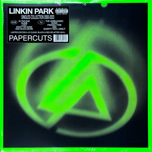 Linkin Park - Papercuts (Indie Exclusive, Black & Red Splatter Colored Vinyl, 2Lp) Vinyl Record