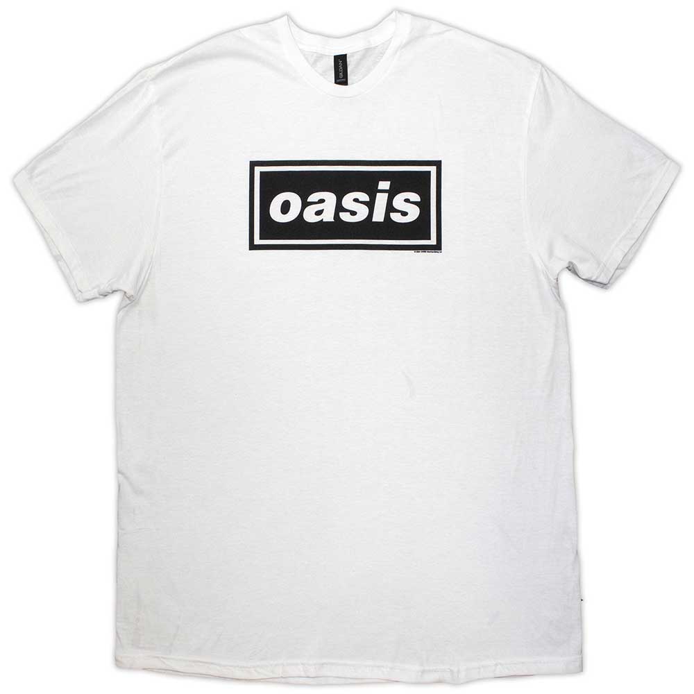 Oasis - Decca Logo T-Shirt (White)