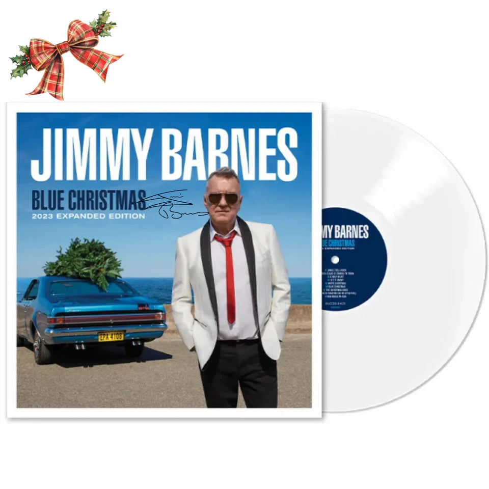 Jimmy Barnes – Blue Christmas 2023 Expanded Edition (Ltd. Signed White Vinyl LP) vinyl