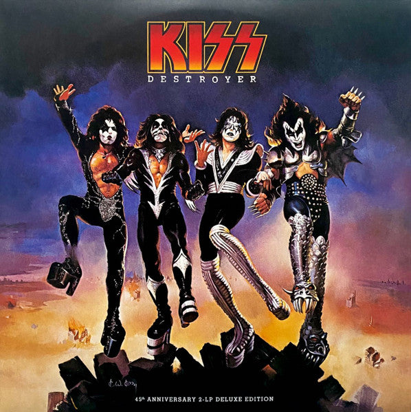 Kiss - Destroyer (45th Anniversary) (Deluxe) (2LP) (180g Vinyl Record, half-speed mastered, bonus tracks, 20-page booklet, gatefold) front