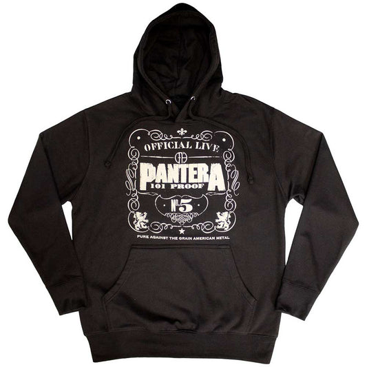 Pantera - 101 Proof Pullover Hoodie (Black)