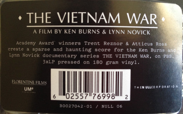 Trent Reznor And Atticus Ross – The Vietnam War (3LP 180g Vinyl Record) sticker