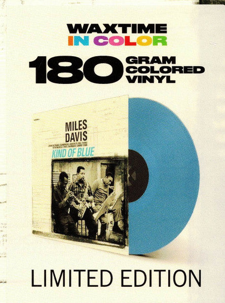 Miles Davis - Kind Of Blue (180g, Blue Colored Vinyl, Ltd) Vinyl Record Ltd