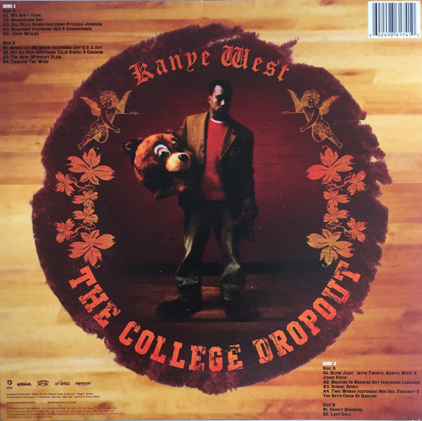 Kanye West - College Dropout (2LP) Vinyl Record rear