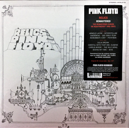 Pink Floyd – Relics (Remastered 180g Vinyl LP) cover