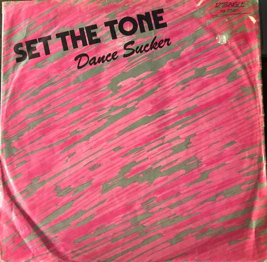 Set The Tone - Dance Sucker (12") (Island Records) Vinyl Record cover