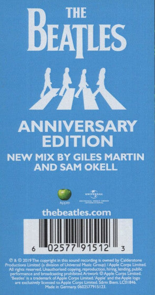 The Beatles - Abbey Road (Anniversary Edition) Vinyl Record sticker