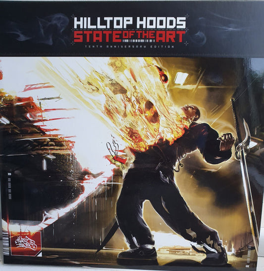 Hilltop Hoods – State Of The Art (Ltd. Red Reissue) Vinyl Record front.