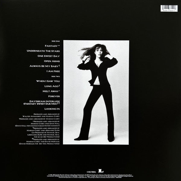 Mariah Carey – Daydream (Remastered Vinyl LP) rear