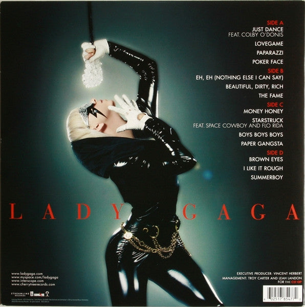 Lady Gaga - The Fame (LP) Vinyl Record rear